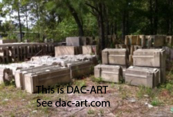 architectural detail on these DAC-ART components including base, plinthe, casing, jamb, etc.